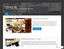 Tablet Screenshot of chasingale.com